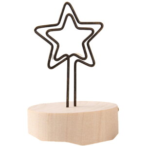 送料無料 メモスタンド メモクリップ カードホルダー POPスタンド カード 写真 メモ 雑貨 文房具 おしゃれ かわいい 木製 クリップ ステーショナリー用品