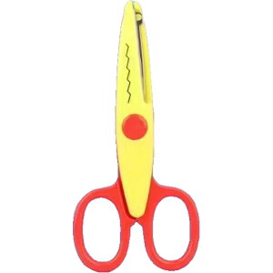 送料無料 はさみ ハサミ 飾り切り ギザギザ なみなみ 工作 いろんな形 切り口色々 アートクラフト ペーパークラフト ラッピング デコ 文房具 文具 可愛い