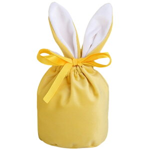 送料無料 ギフト袋 巾着袋 ウサギ耳 可愛い ギフトバッグ ポーチ ラッピング袋 包装 贈り物 プレゼント ギフト シンプル かわいい