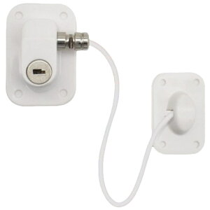 送料無料 鍵 ロック ワイヤーロック チェーンロック 南京錠 かぎ カギ 防犯グッズ 雑貨 窓 引き出し 引き戸 冷蔵庫 サッシ 空き巣対策 補助鍵