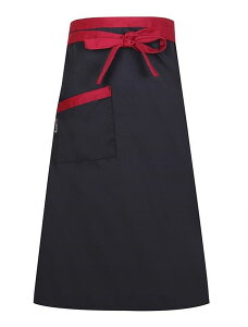 送料無料 エプロン メンズ レディース ショートエプロン サロンエプロン ソムリエエプロン 腰巻 シンプル 無地 ストライプ かわいい おしゃれ ポケット 男性 女性 母の日 シェフ