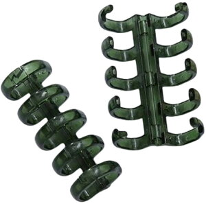 送料無料 ルーズリーフリング 5個セット バインダーリング 5穴 留め具 製本 資料保存 書類整理 ファイル システム手帳 アルバム 文房具 文具 ステーショナリー オフィス 学校