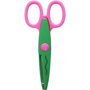 送料無料 子供用はさみ キッズ ジュニア ハサミ 鋏 文房具 図工 画用紙 かわいい カラバリ豊富 デザイン豊富 ギザギザ 波々 子ども こども