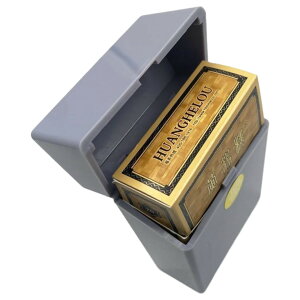 送料無料 シガレットケース タバコケース ハード プッシュオープンタイプ 通常サイズ 樹脂製 ブラック おしゃれ ギフト プレゼント 喫煙具 煙草 シンプル 無地 単色 折れ防止 崩れ防止