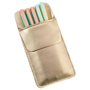 送料無料 ペンケース 胸ポケット用 ペンホルダー ペン入れ スクエア型 レザー調 フェイクレザー インク 汚れ 防止 漏れ 対策 防水 看護士 看護師 医療系 ビジネスマン 会社員