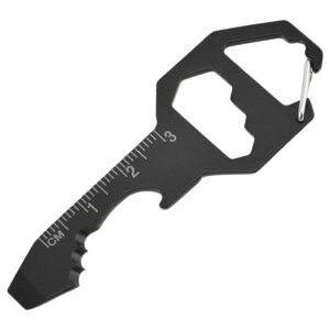 送料無料 マルチツール 鍵型 多機能 キーホルダー レンチ ボトルオープナー 栓抜き 定規 ドライバー コンパクト 持ち歩き便利 工具 DIY アウトドア用品 サバイバル キャンプ 防災用品