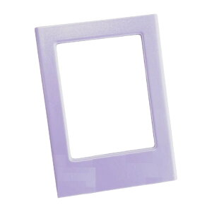 送料無料 フォトフレーム 単品 チェキ マグネットフレーム ジョイント可 ミニサイズ 写真入れ フォトホルダー 薄型 磁石式 カードフレーム インテリア小物 雑貨 クリア ホワイト ブラック