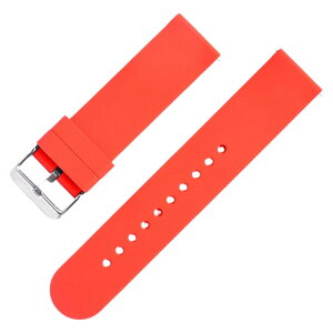 送料無料 腕時計用ベルト スマートウォッチ用 交換用ベルト シリコン ラバー バンド 付け替え 汎用 幅22mm 無地 単色 シンプル Huawei メンズ レディース カラバリ豊富