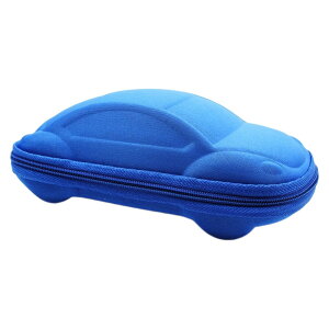 送料無料 メガネケース 眼鏡ケース サングラスケース 老眼鏡ケース 車型 立体 ファスナー ジッパー レディース メンズ 男女兼用 持ち運び 携帯 コンパクト 収納 汚れ防止 傷防止 おしゃれ か