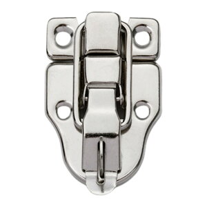 送料無料 パッチン錠 パチン錠 受金具差し込みタイプ ボックスバックル 箱 ジュエリーボックス アタッシュケース 鍵穴あり 鍵穴なし 留め具 かばん 交換 修理 DIY