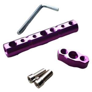 送料無料 バイク用マルチホルダー 8mm 10mm クランプバー マウントステー アダプタ ミラー スマホホルダー ハンドル スクーター 原付 固定 金属製 メタル