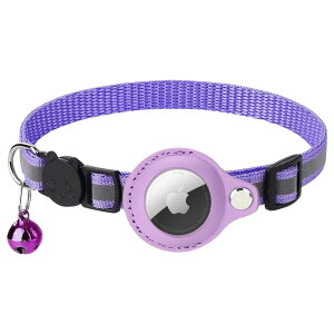 送料無料 猫用首輪 AirTag 猫 ねこ ネコ ペット用品 鈴付き セーフティーバックル 安全 GPS 追跡装置 迷子対策 エアタグ