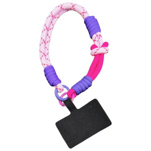 送料無料 スマホストラップ 携帯ストラップ ハンドストラップ スマホアクセサリー 丸紐 ひも ロープ風 かわいい 手首 落下防止 紛失防止 スマートフォン 携帯電話 カラバリ豊富