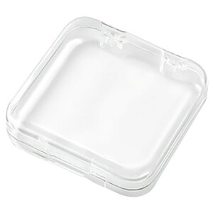 送料無料 アクセサリーケース 5個セット 蓋付き クリアケース プラスチックケース 収納ケース プラケース 小物入れ 小型 ミニ 小さめ 小分け 透明 正方形 スクエア 整理整頓