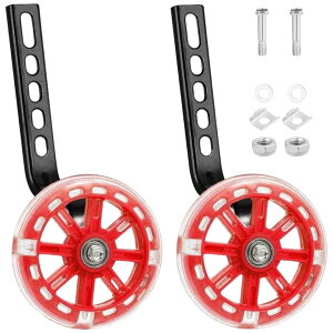 送料無料 補助輪 自転車パーツ 子供用 12 14 16 18 20インチ 自転車コマ 練習用 後付け 取り付け簡単 トレーニング サイドホイール キッズ 男の子 女の子 転倒防止