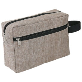 送料無料 化粧ポーチ バニティバッグ メンズ レディース 男女兼用 小物入れ 大容量 防水 手提げ 持ち運び ファスナー 旅行 出張 トラベル 単色 シンプル