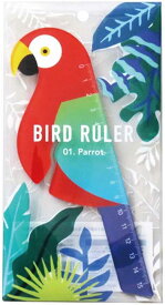 バードルーラー オウム オオハシ 定規 ものさし 鳥好き インテリア 花鳥園 BRP-01/BRT-02