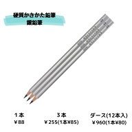 銀鉛筆 銀えんぴつ 4B 硬筆かきかた鉛筆 書写 学校商材 小学生 小学校 エコーマインド