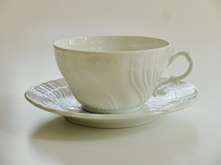 楽天市場】リチャードジノリ ベッキオホワイト ティーカップ＆ソーサー  