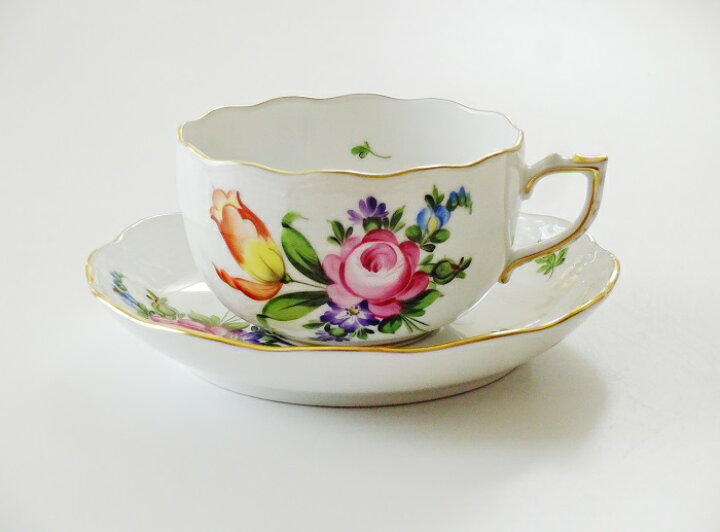 楽天市場】ヘレンドHEREND チューリップの花束 ティーカップ＆ソーサー 