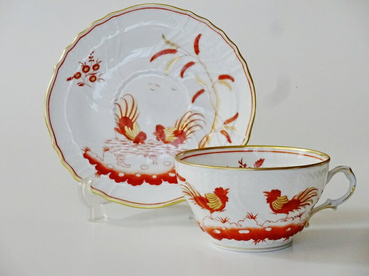 楽天市場】リチャードジノリRichard Ginori レッドコック ティーカップ  