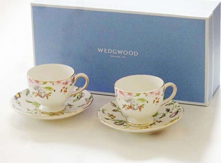 楽天市場】ウェッジウッドWEDGWOOD スウィートプラム ティーカップ 