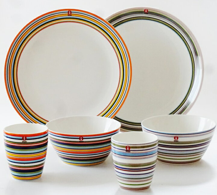 楽天市場】イッタラiittala オリゴ 6点セット オレンジ&ベージュ 