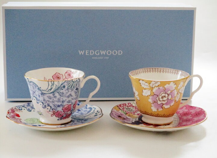 楽天市場】ウェッジウッドWEDGWOOD ハーレークイン バタフライブルーム 