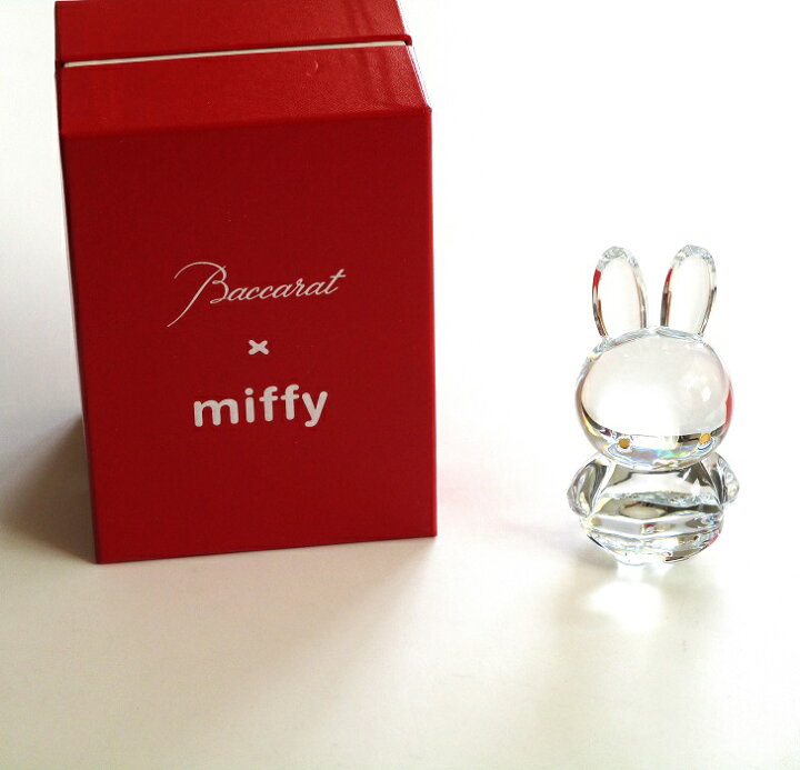 楽天市場】バカラ Baccarat クリスタルフィギュア ミッフィー Miffy 