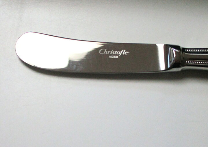 楽天市場】クリストフル(Christofle) パール2 PERLES2 バターナイフ46 