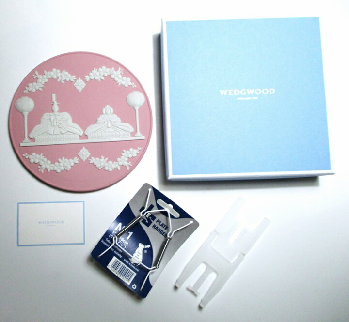 楽天市場】ウェッジウッドWEDGWOOD ジャスパー 雛ドール プレート WHT 