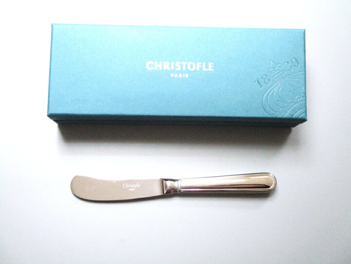 楽天市場】ｸﾘｽﾄﾌﾙ(Christofle) ｱﾙﾋﾞALBI ﾊﾞﾀｰﾅｲﾌ(ｽﾃﾝﾚｽ）【御結婚 