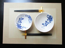 特撰洋食器ギフトセット(GPW002)　ウェッジウッドWEDGWOOD、クチポールCutipol　ライスボウル、箸＋箸置きセット（ブランドボックス付属）【夫婦碗　飯碗　お箸セット　父の日　母の日】【御結婚御祝・内祝・新築御祝・還暦御祝・御礼・寿・ギフト包装可能】