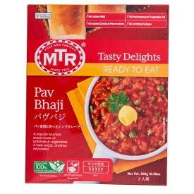 MTR Pav Bhaji パヴ・バジ・カレー300g 日本正規販売店 Curry,レトルト,常温,インド,India,Vegetable,Dal,Beans,MT