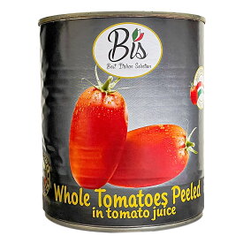 BIS ホールトマト 2550g×3缶 Whole Tomato【イタリア産,業務用,神戸スパイス,缶,Whole Tomato,トマトソース,ミートソース,仕入,卸,トマト,缶詰,MT