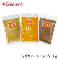 【楽天1位】 スパイス定番セット 100g 各1袋 メール便送料無料
