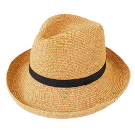 帽子 レディース メンズ 中折れ 麦わら帽子 UVカット 紫外線対策 遮並率99%以上 春 夏 春夏 ユニセックス ハット 折りたたみOK サイズ調整可能 日本製 送料無料 アジャスター シンプル ギフト プレゼント 帽子屋 ケースタ