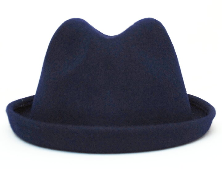 楽天市場】シンプル中折れオールアップフェルトハット【日本製】【送料 