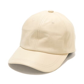 帽子 レディース メンズ キャップ 深め 大きめ 大きいサイズ 春 秋 冬 フェイクレザー 遮光100% UVカット おしゃれ 小顔 カジュアル きれいめ 大人っぽい シンプル ゴルフ エコレザーキャップ 帽子屋 ケースタ