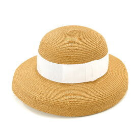 日本製 ペーパーブレードカサブランカ 帽子 レディース 麦わら帽子 ストローハット UV対策 紫外線対策 サイズ調整 抗菌防臭加工 つば広 ハット ラウンドストローハット リボンハット あご紐対応 日除け対応 帽子屋 ケースタ