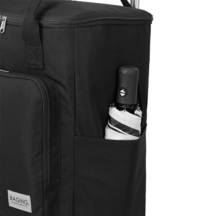 楽天市場】【365日 発送します！】 ５段階調整 階段も楽々 YKKファスナー 保温保冷 6輪特殊キャスター おしゃれ ショッピングカート 折りたたみ  買い物カート ［バギング］ 909 : 神戸元町 リベラル 楽天市場店