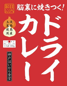 脳裏に焼きつく！ドライカレー【箱のままレンジOK】【レンジ対応】神戸はいから食堂　レトルトカレー　レトルト　カレー　レンジアップ　電子レンジ