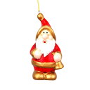 【J1】クリスマスオーナメント Sサイズ セラミック 陶器 サンタクロース クリスマス オーナメント クリスマスツリー …