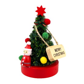 ミニクリスマスツリー 手作りキット キット レッド ホワイト サンタクロース スノーマン 制作 ミニツリー 卓上 ハンドメイド DIY 手作り 置物 デスク テーブル ナチュラル ミニ 小物 クリスマスツリー 装飾 クリスマス