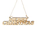 【G3】ウッドメリークリスマスタイトルハンギング クリスマス おしゃれ かわいい 北欧 木製 ナチュラル 卓上 テーブル…