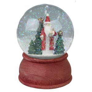 クリスマスサンタ スノードーム クリスマス おしゃれ かわいい 車 カー 北欧 木製 温かい 卓上 テーブル オブジェ 飾り 装飾 置物 小物 雑貨 サンタさん サンタクロース インテリア スノード