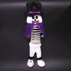 【Y】ハロウィンドアノブスプリングゴースト おしゃれ かわいい ドア 玄関 卓上 ハロウィーン 飾り 飾り付け 装飾 店舗装飾 雑貨 伸びる オブジェ 秋 インテリア お化け おばけ ゴースト パ