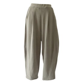 両面起毛　ワイド　テーパード　ボールパンツ　ゆったり　ナチュラル　モード　サーカスパンツ　体型カバー　40代　50代　60代　カジュアル　ファッション　暖パン
