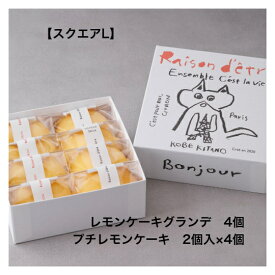 【スクエアL・8個入】レモンカー レゾンデートル レモンケーキ 神戸北野ホテル 焼き菓子 山口浩 レモン reisondetre kobekitanohotel 神戸グルメ
