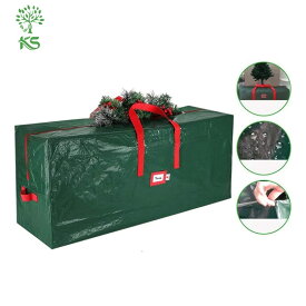 【大特価セール】クリスマスツリー収納バッグ　クリスマスツリー収納袋　大容量収納袋　サイズ：122x34x51cm ；135X34X68cm